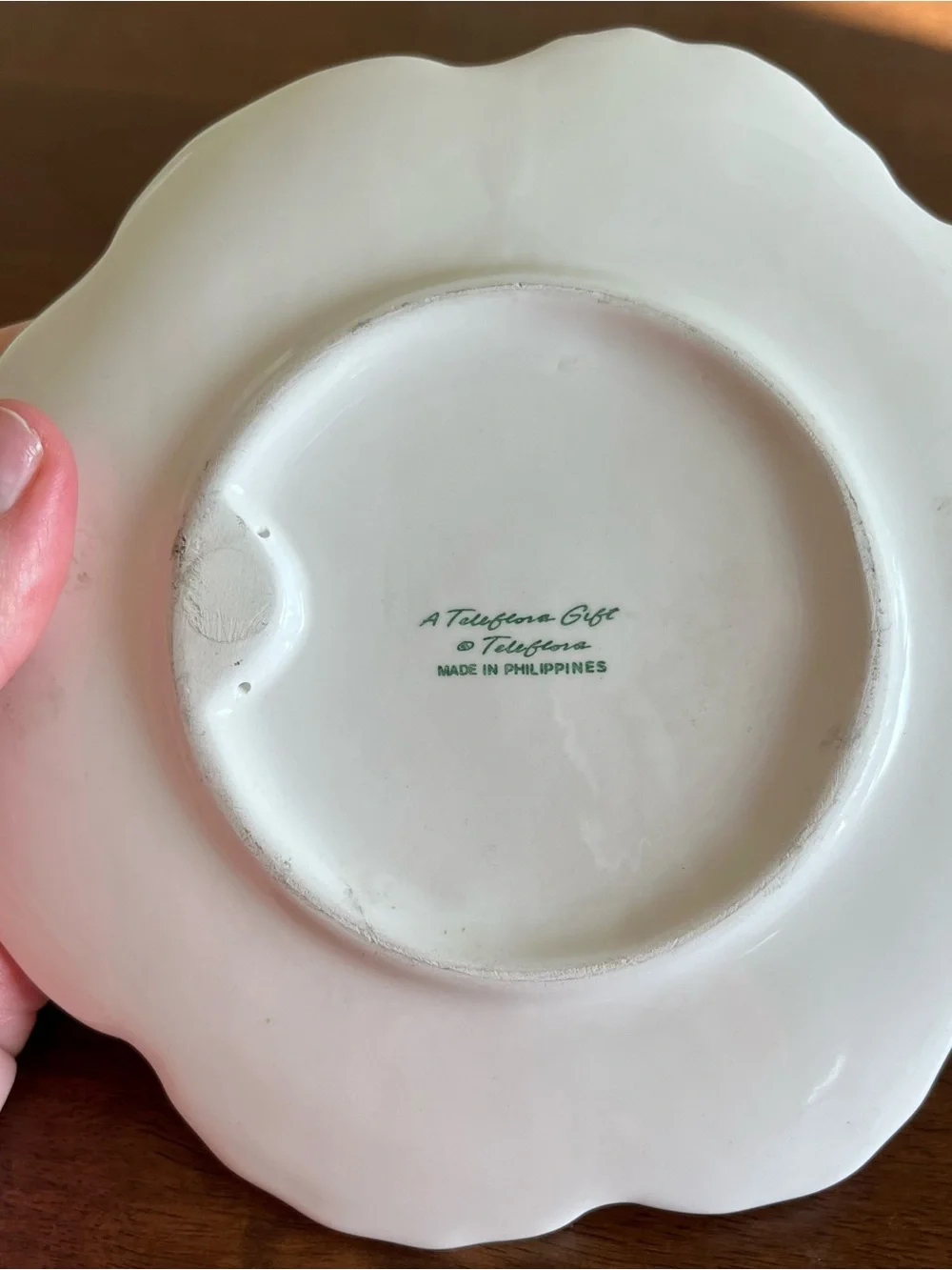 Floral Teacup & Saucer Set in Pink